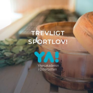 Ha ett bra sportlov – och kom ihåg att bada bastu och släpp all stress – och heja på @humorgruppen.kaj förstås!! 🧖🌿🔥💦❄️

 

#yaösterbotten #barabadabastu #släppallstress #sportlov