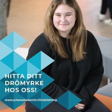 💎Hitta ditt drömyrke hos oss!💎

Snart är det dags för gemensam ansökan! Ta chansen att studera inom en bransch du är intresserad av!

På YA kan du välja mellan många olika yrken - gå in och kolla på www.yrkesakademin.fi/utbildning

#yaösterbotten #hittadrömyrket #gemensamansökan25  #gea2025